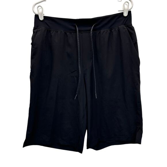 lululemon athletica Jet Black Men's Athletic Shorts - Picture 2 of 8